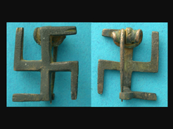 Brooch, Swastika, c. late 2nd Cent AD